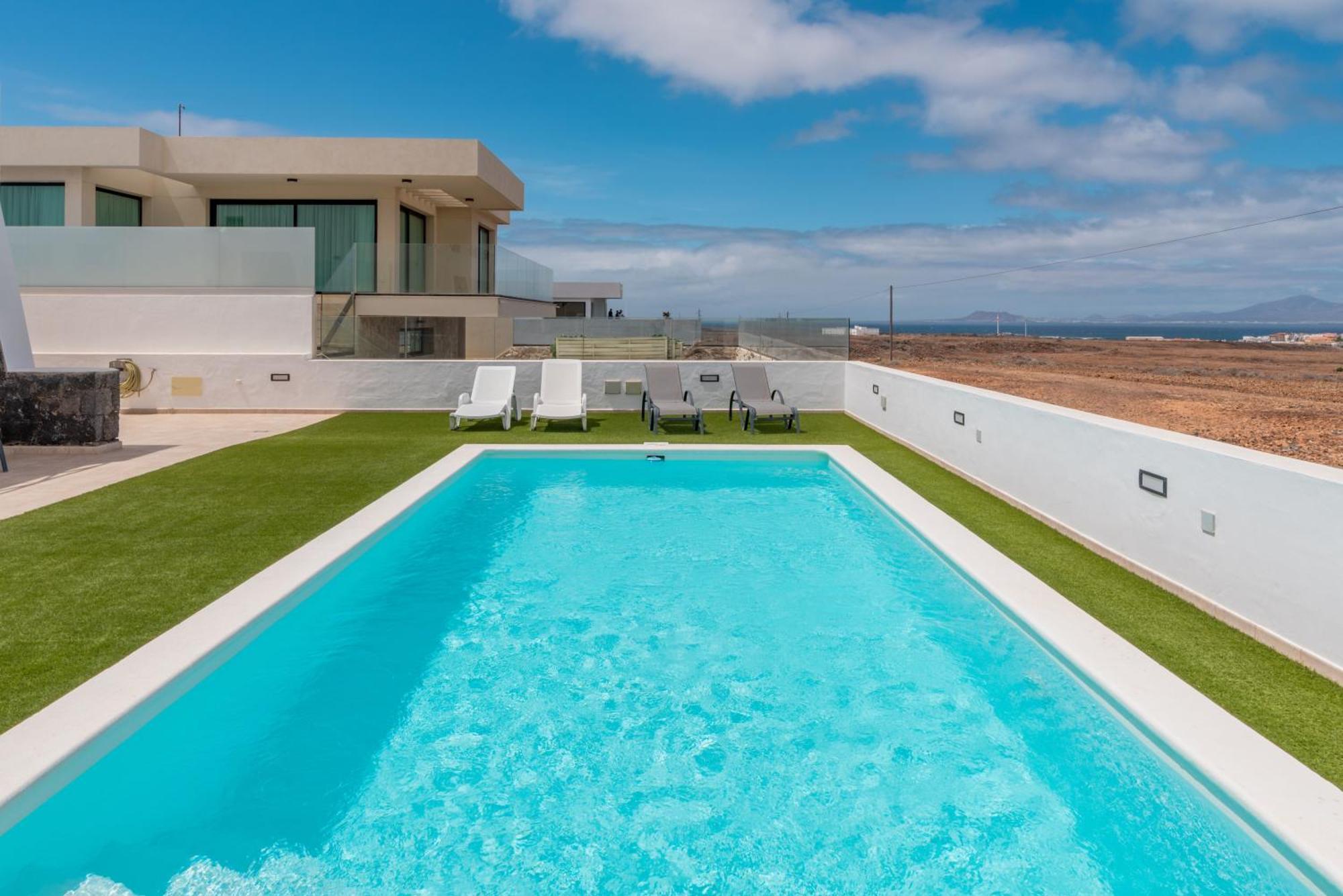 Seascape Heated Pool, Air-Con, View, Adult Only Lägenhet Corralejo Exteriör bild