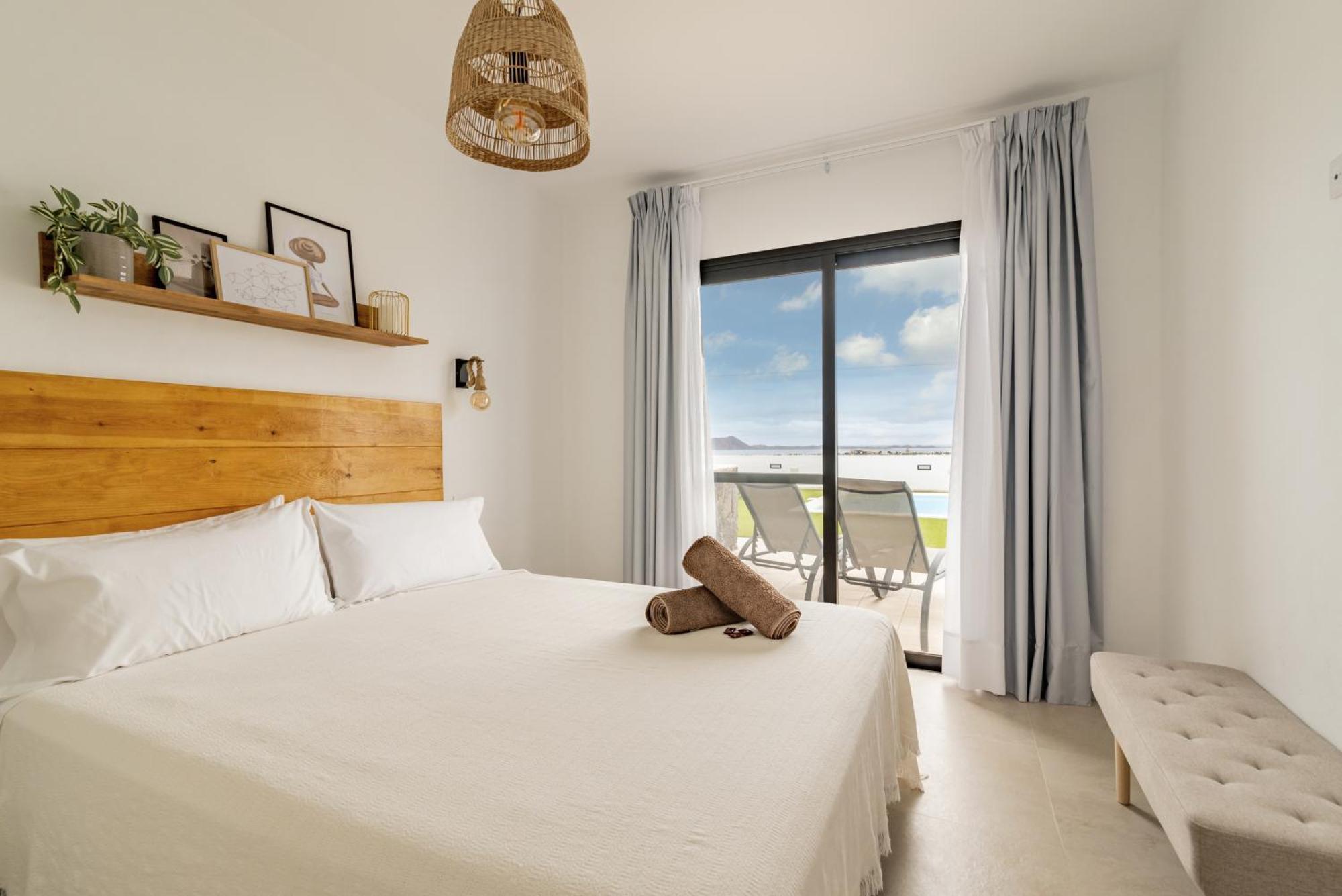 Seascape Heated Pool, Air-Con, View, Adult Only Lägenhet Corralejo Exteriör bild