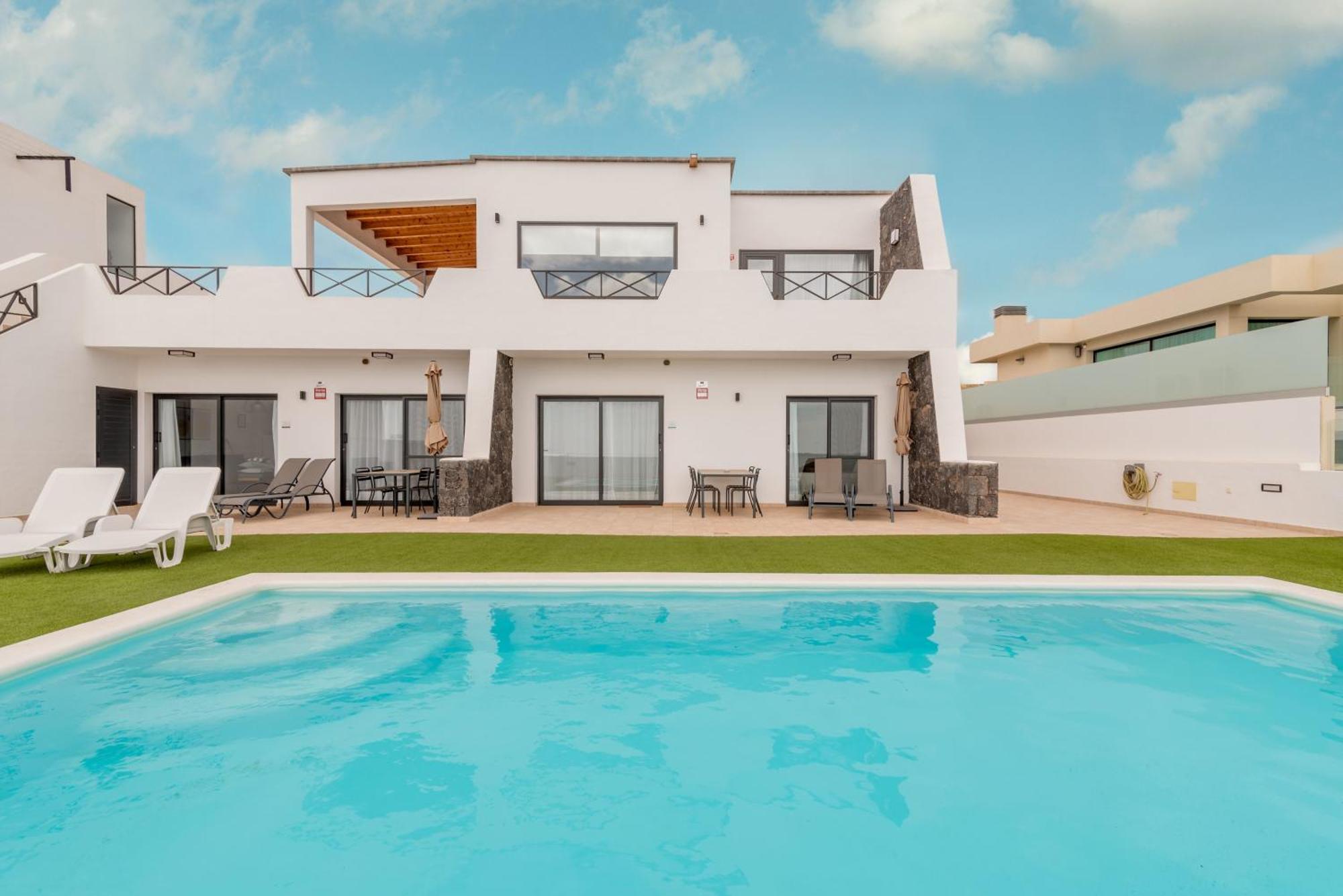 Seascape Heated Pool, Air-Con, View, Adult Only Lägenhet Corralejo Exteriör bild